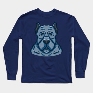 Angry Cane Corso Dog Long Sleeve T-Shirt